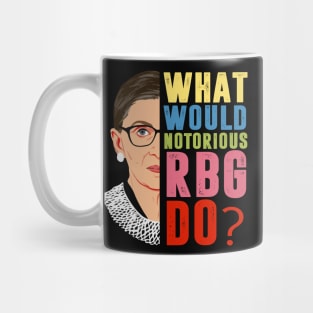 What Would Notorious RBG Do Feminist Mug